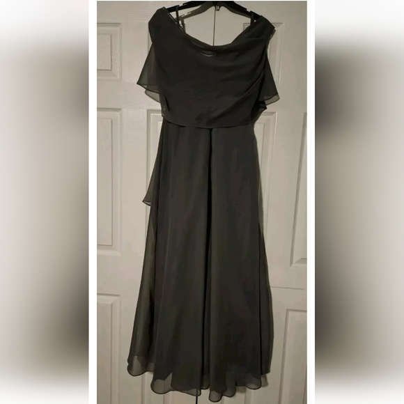 Glamlora Mother Of The Bride / Groom Floor Length Dress Size 8 (closer to sz 6) - Picture 2 of 8